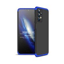 Microsonic Samsung Galaxy A23 Double Dip 360 Mavi Siyah Kılıf