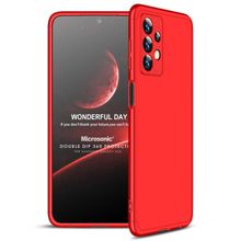 Microsonic Samsung Galaxy A23 Double Dip 360 Protective Kırmızı Kılıf