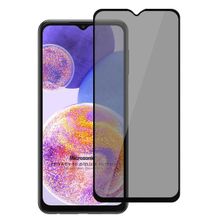 Microsonic Samsung Galaxy A23 Privacy 5D Gizlilik Filtreli Siyah Cam Ekran Koruyucu