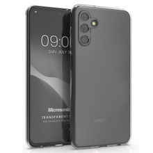 Microsonic Samsung Galaxy A24 Transparent Soft Beyaz Kılıf