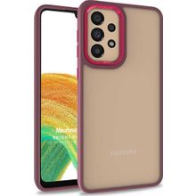 Microsonic Samsung Galaxy A33 5G Bright Planet Kırmızı Kılıf