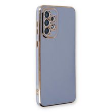 Microsonic Samsung Galaxy A33 5G Olive Plated Lavanta Grisi Cep Telefonu Kılıfı