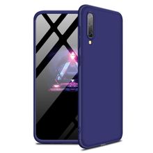 Microsonic Samsung Galaxy A50 Double Dip 360 Protective Lacivert Kılıf