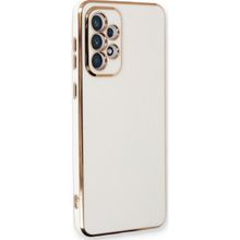 Microsonic Samsung Galaxy A53 5G Olive Plated Beyaz Kılıf
