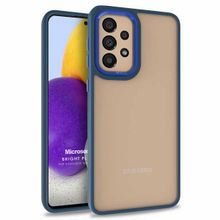 Microsonic Samsung Galaxy A72 Bright Planet Lacivert Kılıf