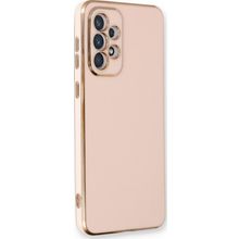 Microsonic Samsung Galaxy A72 Olive Plated Pembe Kılıf
