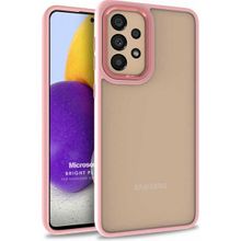 Microsonic Samsung Galaxy A73 5G Bright Planet Rose Gold Cep Telefonu Kılıf