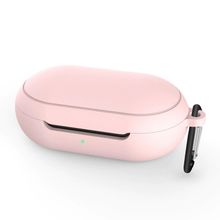 Microsonic Samsung Galaxy Buds Pembe Mat Silikon Kılıf
