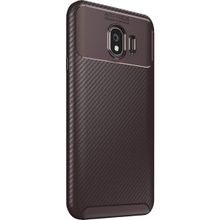 Microsonic Samsung Galaxy J4 Legion Series Kahverengi Kılıf