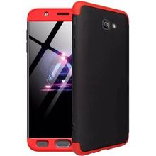 Microsonic Samsung Galaxy J7 Prime 2 Double Dip 360 Protective Siyah Kılıf