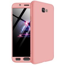 Microsonic Samsung Galaxy J7 Prime Double Dip 360 Protective Rose Gold Cep Telefonu Kılıfı