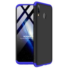 Microsonic Samsung Galaxy M20 Double Dip 360 Protective Siyah Kılıf