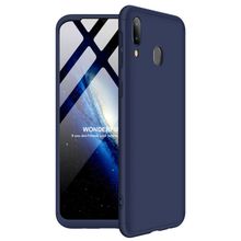 Microsonic Samsung Galaxy M20 Skyfall Transparent Clear Siyah Kılıf