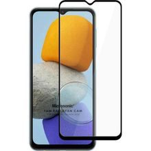Microsonic Samsung Galaxy M23 Tam Kaplayan Temperli Siyah Cam Ekran Koruyucu