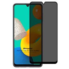 Microsonic Samsung Galaxy M32 4G Privacy 5D Gizlilik Filtreli Siyah Cam Ekran Koruyucu
