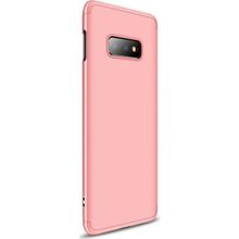 Microsonic Samsung Galaxy S10e Double Dip 360 Protective Gold Kılıf
