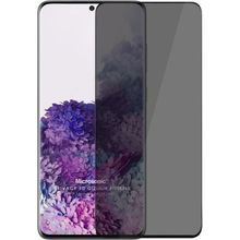 Microsonic Samsung Galaxy S20 Privacy 5D Gizlilik Filtreli Siyah Cam Ekran Koruyucu