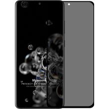 Microsonic Samsung Galaxy S20 Ultra Privacy 5D Gizlilik Filtreli Siyah Cam Ekran Koruyucu