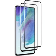 Microsonic Samsung Galaxy S21 FE Crystal Seramik Nano 2 Adet Siyah Ekran Koruyucu