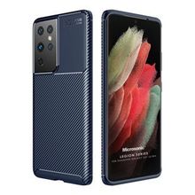Microsonic Samsung Galaxy S21 Ultra Legion Series Lacivert Cep Telefonu Kılıfı