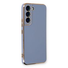 Microsonic Samsung Galaxy S22 Olive Plated Lavanta Grisi Kılıf