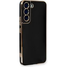 Microsonic Samsung Galaxy S22 Plus Olive Plated Siyah Kılıf