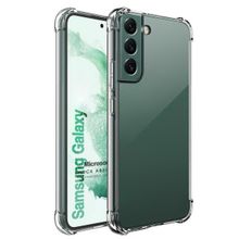 Microsonic Samsung Galaxy S22 Shock Absorbing Şeffaf Kılıf