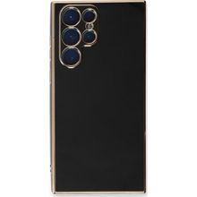 Microsonic Samsung Galaxy S22 Ultra Olive Plated Siyah Kılıf