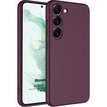 Microsonic Samsung Galaxy S23 Plus Groovy Soft Mor Kılıf