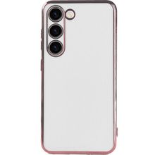 Microsonic Samsung Galaxy S23 Plus Olive Plated Beyaz Cep Telefonu Kılıfı