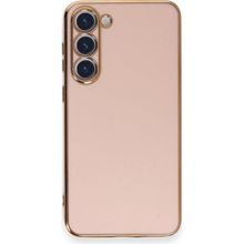 Microsonic Samsung Galaxy S23 Plus Olive Plated Rose Gold Cep Telefonu Kılıfı