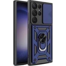 Microsonic Samsung Galaxy S23 Ultra Impact Resistant Lacivert Cep Telefonu Kılıfı