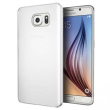 Microsonic Samsung Galaxy S7 Transparent Soft Beyaz Kılıf