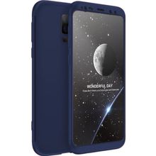 Microsonic Samsung Galaxy S9 Plus Double Dip 360 Protective Lacivert Kılıf