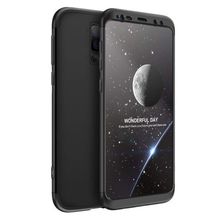 Microsonic Samsung Galaxy S9 Plus Double Dip 360 Protective Siyah Kılıf