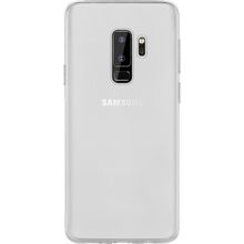 Microsonic Samsung Galaxy S9 Plus Transparent Soft Beyaz Kılıf