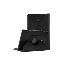 Microsonic Samsung Galaxy Tab A 10.5'' T590 360 Rotating Stand Deri Siyah Kılıf