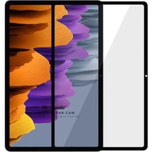Microsonic Samsung Galaxy Tab S7 Plus Uyumlu T970 Tam Kaplayan Siyah Ekran Koruyucu
