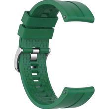 Microsonic Samsung Galaxy Watch 3 45 mm Silikon Rapidbands Koyu Yeşil Kordon