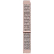 Microsonic Samsung Galaxy Watch 4 40 mm Hasırlı Woven Sport Loop Rose Gold Kordon