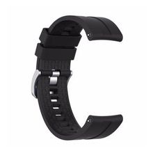 Microsonic Samsung Galaxy Watch 4 40 mm Silikon Rapidbands Siyah Kordon