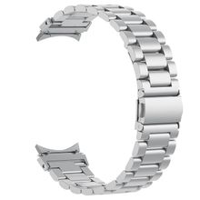 Microsonic Samsung Galaxy Watch 4 40 mm Solid Steel Gümüş Kordon