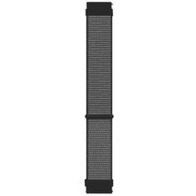 Microsonic Samsung Galaxy Watch 4 44 mm Hasırlı Woven Sport Loop Gri Uyumlu Kordon
