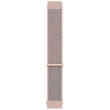 Microsonic Samsung Galaxy Watch 4 44 mm Hasırlı Woven Sport Loop Rose Gold Uyumlu Kordon