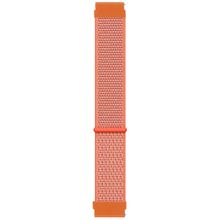 Microsonic Samsung Galaxy Watch 4 44 mm Woven Sport Loop Turuncu Hasırlı Kordon