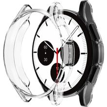 Microsonic Samsung Galaxy Watch 4 Classic 42 mm 360 Full Round Soft Silicone Şeffaf Kılıf