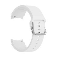 Microsonic Samsung Galaxy Watch 4 Classic 42 mm Solid Silikon Band Beyaz Kordon