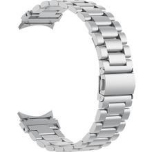 Microsonic Samsung Galaxy Watch 4 Classic 42 mm Solid Steel Gümüş Kordon