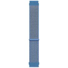 Microsonic Samsung Galaxy Watch 4 Classic 46 mm Hasırlı Woven Sport Loop Mavi Kordon