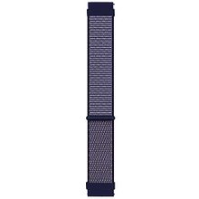 Microsonic Samsung Galaxy Watch 46 mm Hasırlı Woven Sport Loop Mor Uyumlu Kordon